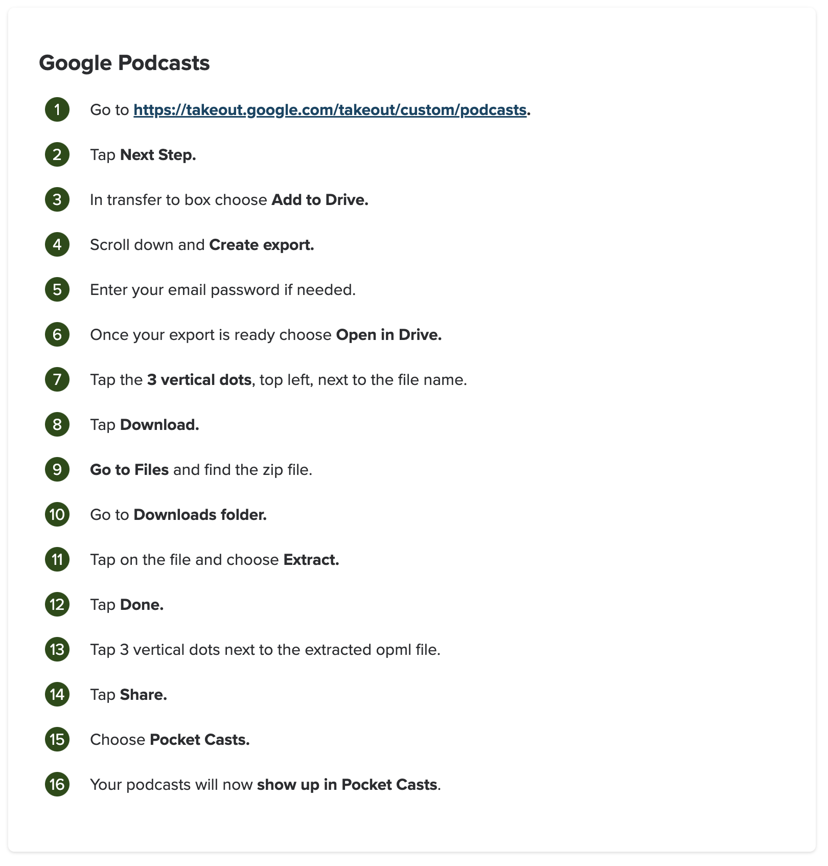 Looking for a Google Podcasts alternative? Meet Pocket Casts your